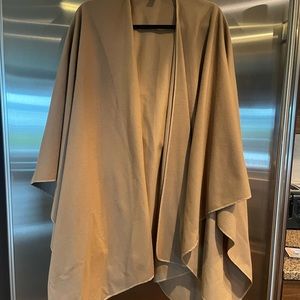 Ann Taylor Camel Cape Jacket